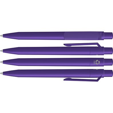 uma® ON TOP F RECY Druckkugelschreiber, dunkelviolett
