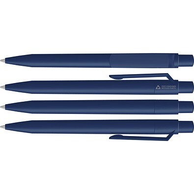 uma® ON TOP RECY Druckkugelschreiber, blau