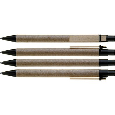 uma® PAPER PEN Druckkugelschreiber, schwarz