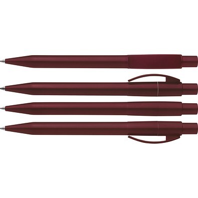 uma® PIXEL Druckkugelschreiber, aubergine
