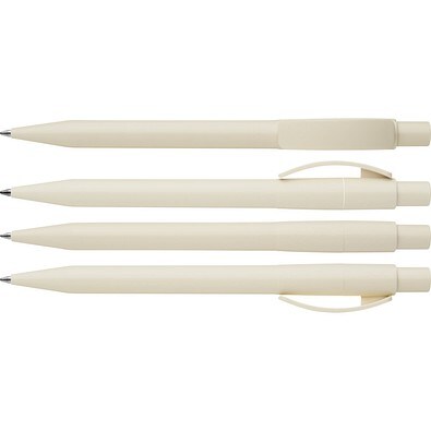 uma® PIXEL Druckkugelschreiber, beige