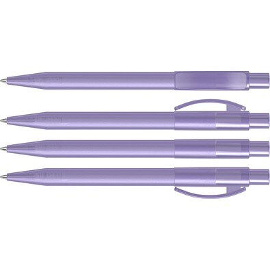 uma® PIXEL frozen Druckkugelschreiber, hellviolett