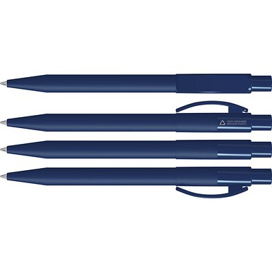uma® PIXEL RECY Druckkugelschreiber, blau