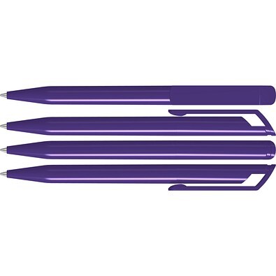 uma® POP Drehkugelschreiber, dunkelviolett