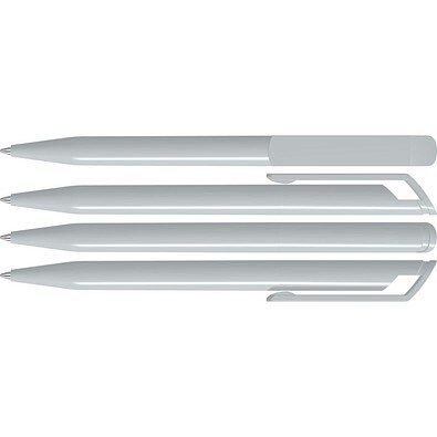 uma® POP Drehkugelschreiber, grau