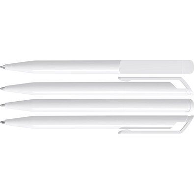 uma® POP Drehkugelschreiber, weiss