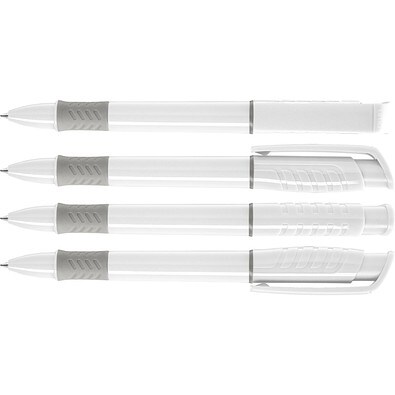 uma® PRIMA Druckkugelschreiber, grau