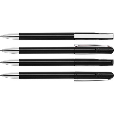 uma® PUR SI Drehkugelschreiber, schwarz