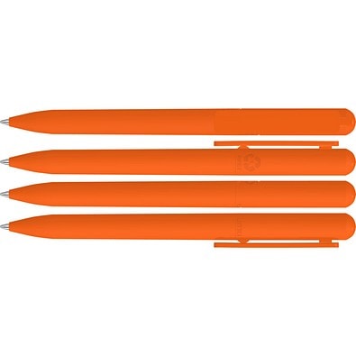 uma® RECYCLED PET PEN CHANGE GUM Drehkugelschreiber, orange