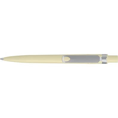 uma® RECYCLED PET PEN CORE F Druckkugelschreiber, beige