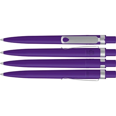 uma® RECYCLED PET PEN CORE F Druckkugelschreiber, dunkelviolett