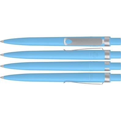 uma® RECYCLED PET PEN CORE F Druckkugelschreiber, hellblau