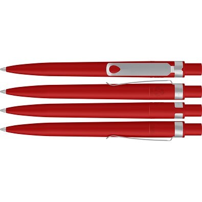 uma® RECYCLED PET PEN CORE F Druckkugelschreiber, rot