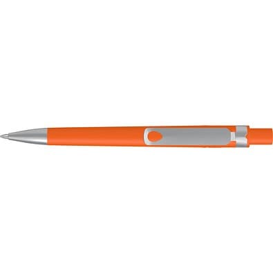 uma® RECYCLED PET PEN CORE F SI Druckkugelschreiber, orange