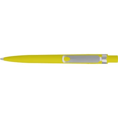 uma® RECYCLED PET PEN CORE GUM Druckkugelschreiber, gelb
