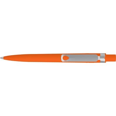 uma® RECYCLED PET PEN CORE GUM Druckkugelschreiber, orange