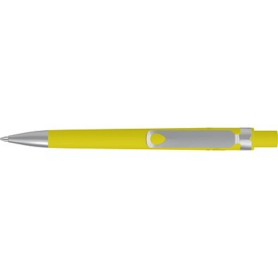 uma® RECYCLED PET PEN CORE SI GUM Druckkugelschreiber, gelb