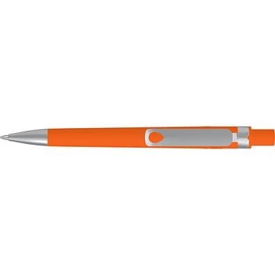 uma® RECYCLED PET PEN CORE SI GUM Druckkugelschreiber, orange