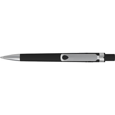 uma® RECYCLED PET PEN CORE SI GUM Druckkugelschreiber, schwarz