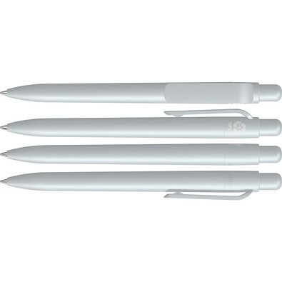 uma® RECYCLED PET PEN FUTURE F Druckkugelschreiber, grau