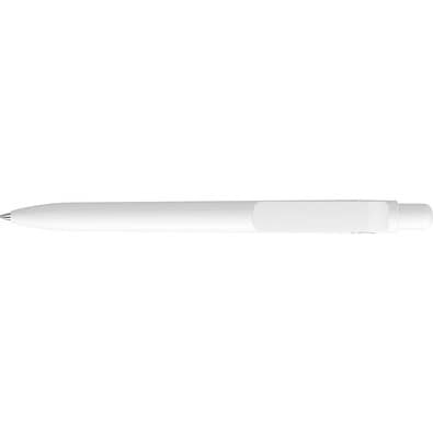 uma® RECYCLED PET PEN FUTURE F Druckkugelschreiber, weiss