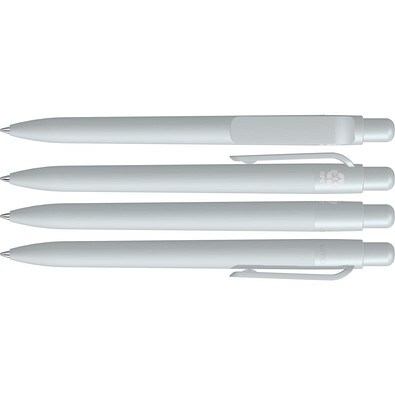 uma® RECYCLED PET PEN FUTURE F GUM Druckkugelschreiber, grau