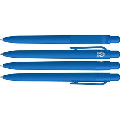 uma® RECYCLED PET PEN FUTURE F GUM Druckkugelschreiber, mittelblau