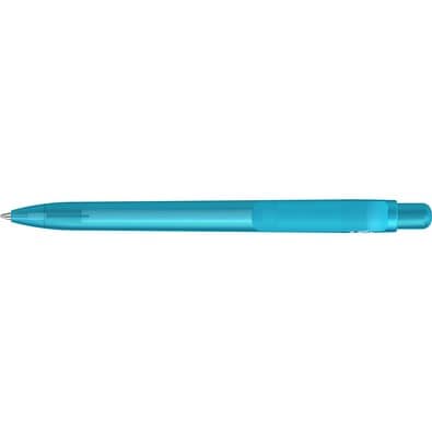 uma® RECYCLED PET PEN FUTURE frozen Druckkugelschreiber, cyan