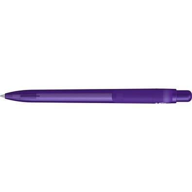 uma® RECYCLED PET PEN FUTURE frozen Druckkugelschreiber, dunkelviolett
