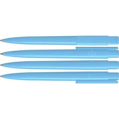 uma® RECYCLED PET PEN PRO Druckkugelschreiber, hellblau