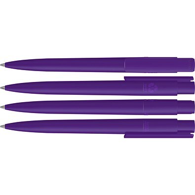 uma® RECYCLED PET PEN PRO F Druckkugelschreiber, dunkelviolett
