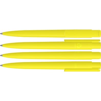 uma® RECYCLED PET PEN PRO F Druckkugelschreiber, gelb