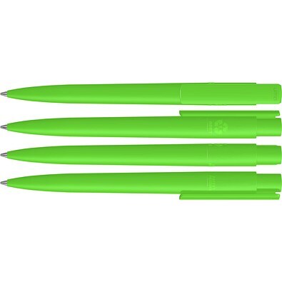 uma® RECYCLED PET PEN PRO F Druckkugelschreiber, mittelgrün