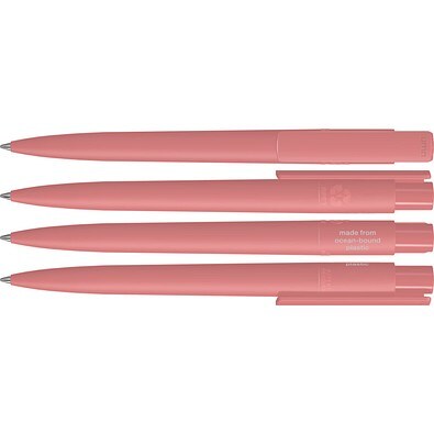 uma® RECYCLED PET PEN PRO F ocean Druckkugelschreiber, dunkelrosa