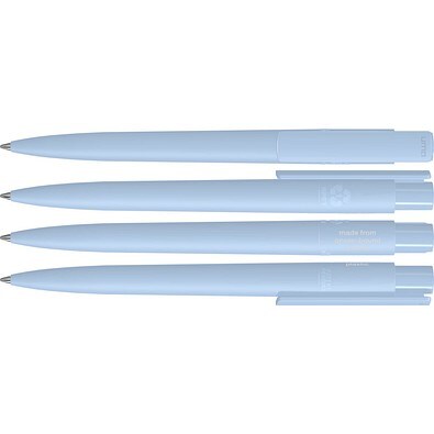 uma® RECYCLED PET PEN PRO F ocean Druckkugelschreiber, hellblau