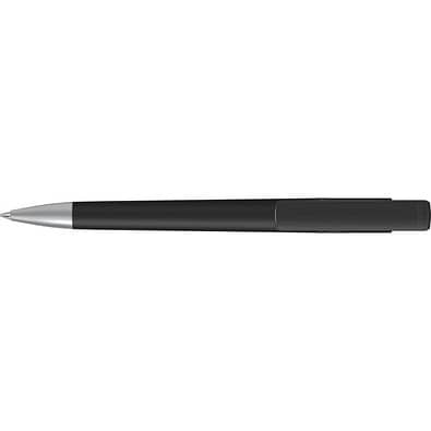 uma® RECYCLED PET PEN PRO F SI GUM Druckkugelschreiber, schwarz