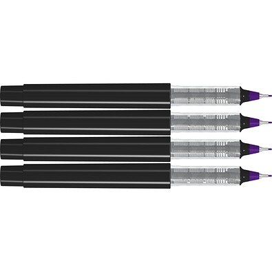 uma® RECYCLED PET PEN PRO FL Fineliner, dunkelviolett