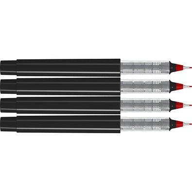 uma® RECYCLED PET PEN PRO FL Fineliner, rot