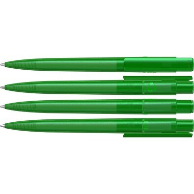uma® RECYCLED PET PEN PRO frozen Druckkugelschreiber, grün