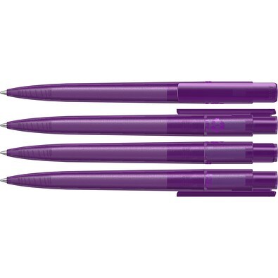 uma® RECYCLED PET PEN PRO frozen Druckkugelschreiber, violett