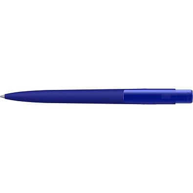 uma® RECYCLED PET PEN PRO K transparent GUM Druckkugelschreiber, dunkelblau
