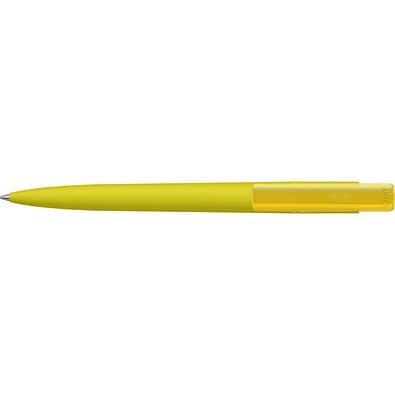 uma® RECYCLED PET PEN PRO K transparent GUM Druckkugelschreiber, gelb