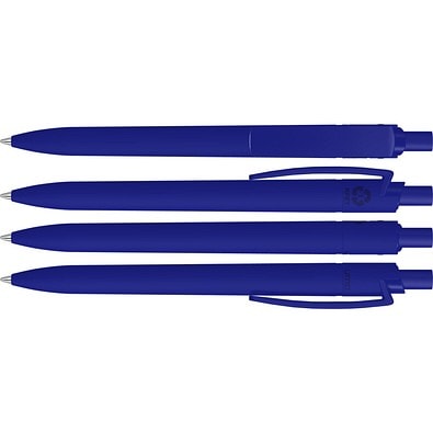 uma® RECYCLED PET PEN STEP F GUM Druckkugelschreiber, dunkelblau
