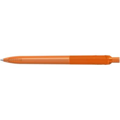 uma® RECYCLED PET PEN STEP frozen Druckkugelschreiber, orange