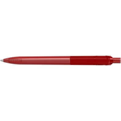 uma® RECYCLED PET PEN STEP frozen Druckkugelschreiber, rot