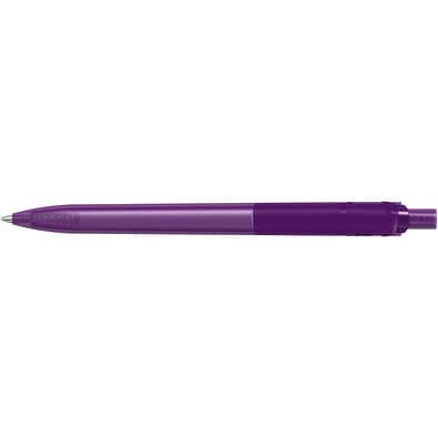uma® RECYCLED PET PEN STEP frozen Druckkugelschreiber, violett