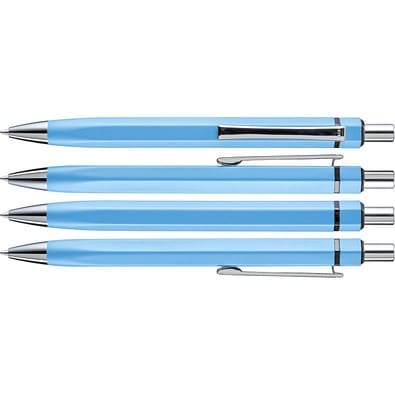 uma® SIX Druckkugelschreiber, hellblau