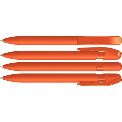 uma® SKY GUM Druckkugelschreiber, orange