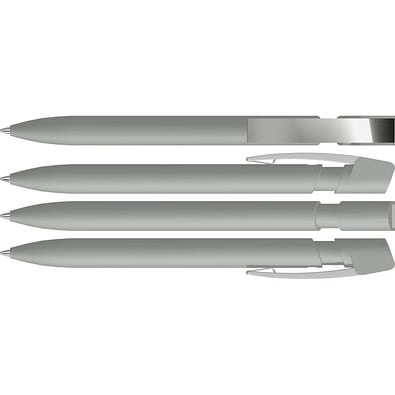 uma® SKY M GUM Druckkugelschreiber, grau