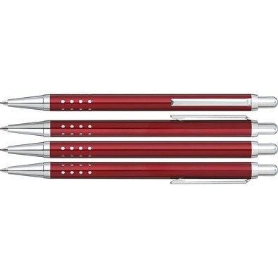 uma® SLIMLINE Druckkugelschreiber, rot